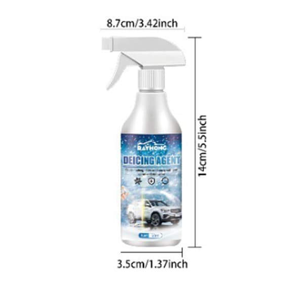 60 ml bilfrontrute defroster midler Rask snøfjerner for bil bil Blå Blue