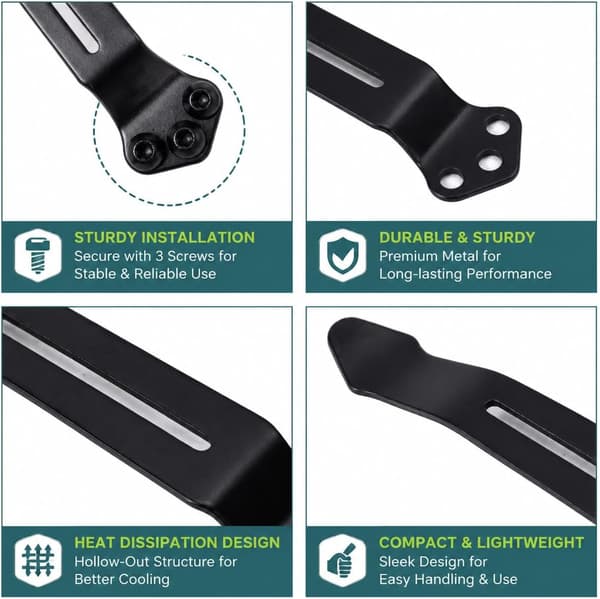 4-PAK Dyb Bærelomme Knivclips Kompatibel med Benchmade 535 -