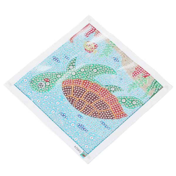 Diamond Painting Cartoon Sea Turtle Realistic Effect Super Flash Improves Hands-on Skills Elegant Pattern Room Decorations