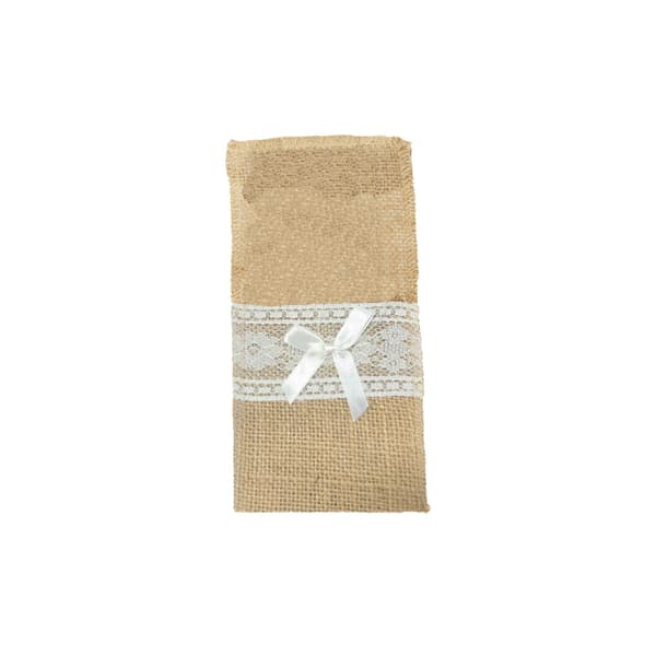 10-pack Jute Cutlery Holders – Christmas Decoration