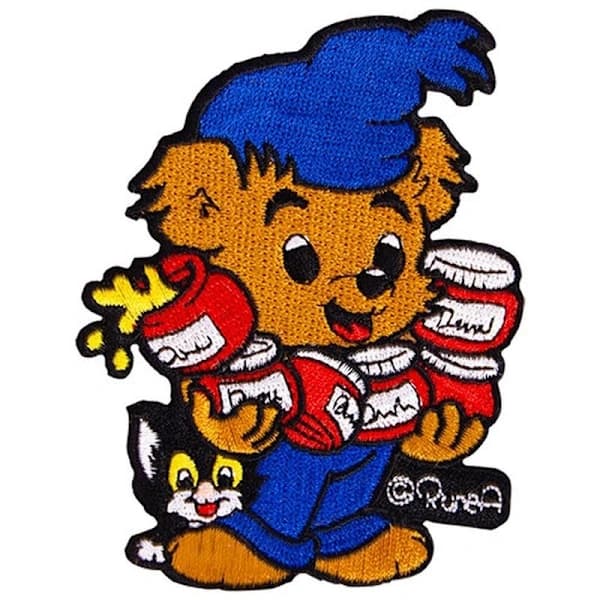 Bamse-merkit 5 kpl, monivärinen