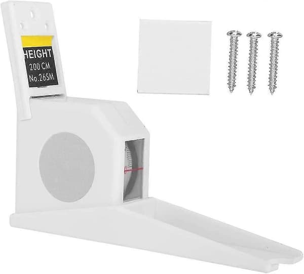Height Meter, 2 Meter Retractable Height Gauge for Adults and Children (White)