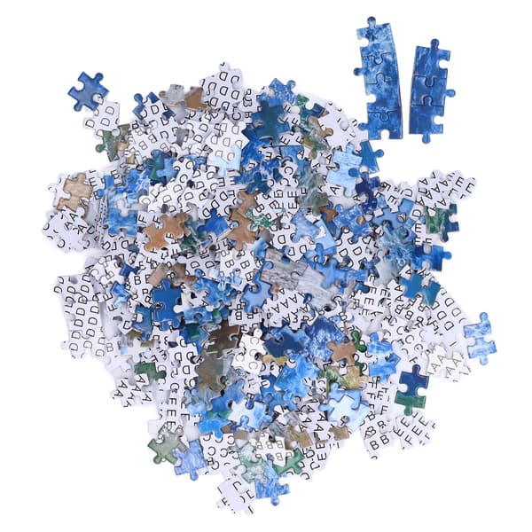 1000-piece Puzzle Earth Pattern Children Adult Interactive Puzzle Educational Toy Birthday Gift