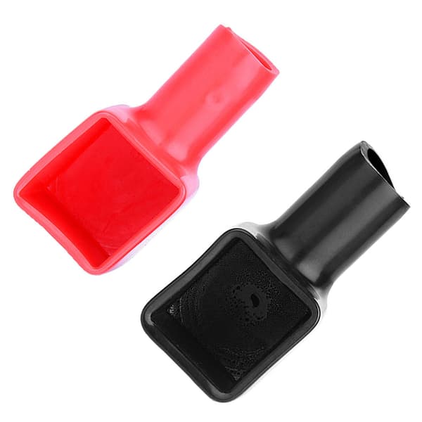 Pair Battery Terminal Covers Red & Black Positive and Negative 192681 192682