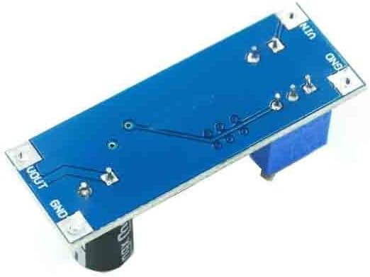 5 kpl 5V-80V laaja jännitetulo XL7015 DC-DC-muunnin tehostus-alennusmoduulit (sininen) -