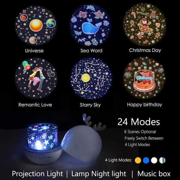 LED-gypsophila-projeksjonslampe Amazon stjerneprojeksjonslampe DIY mu