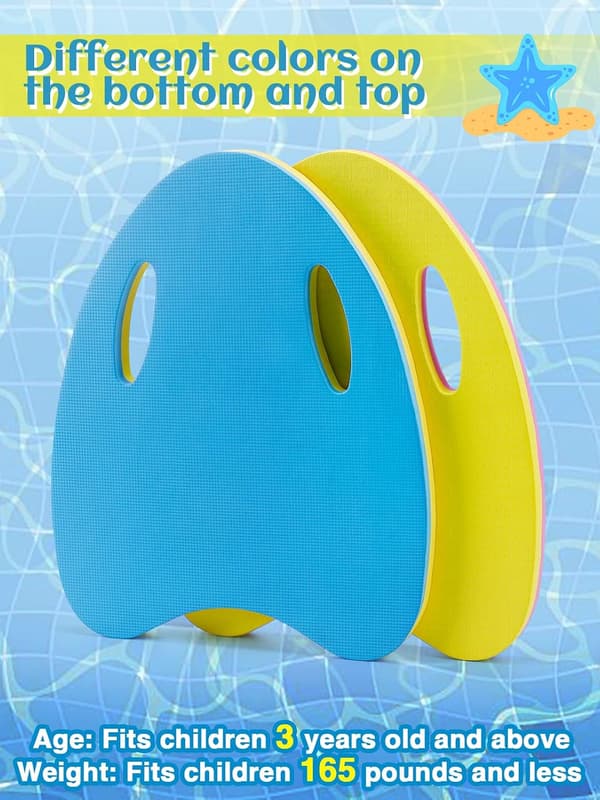 Kids Swim Board, Swim Training Aid with Handle Holes