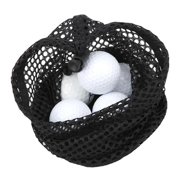 1 stk nylon golfbold netpose opbevaringspose stor størrelse 48-56 bolde superstærk bæreholder