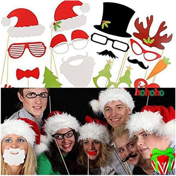 Julstudiorekvisita 32-delars set juldekoration