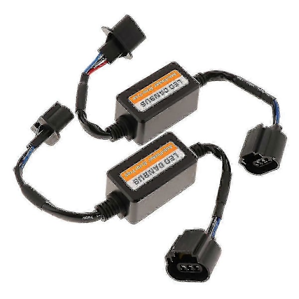 H13 LED-frontlys Canbus Feilfri Anti-flimmer Motstand Dekoder