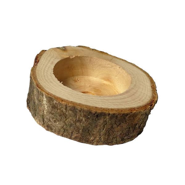 Trästubbe Ljusstake Planteringskärl Bröllopsfest Matbordsdekoration_tfrf