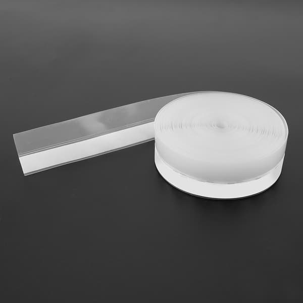 5M Transparent Self-Adhesive Door Window Soundproofing Dustproof Sealing Strip (25mm)