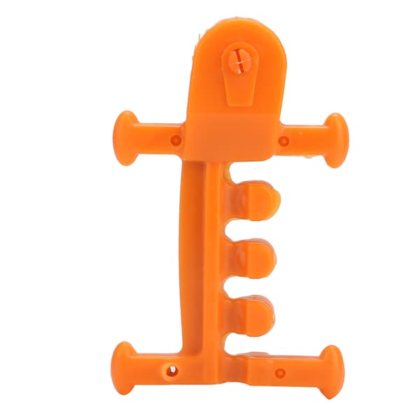 10pcs Greenhouse Fix Tool Kit Anti-Rollover Ventilation Chuck Pulley Device Accessories Orange