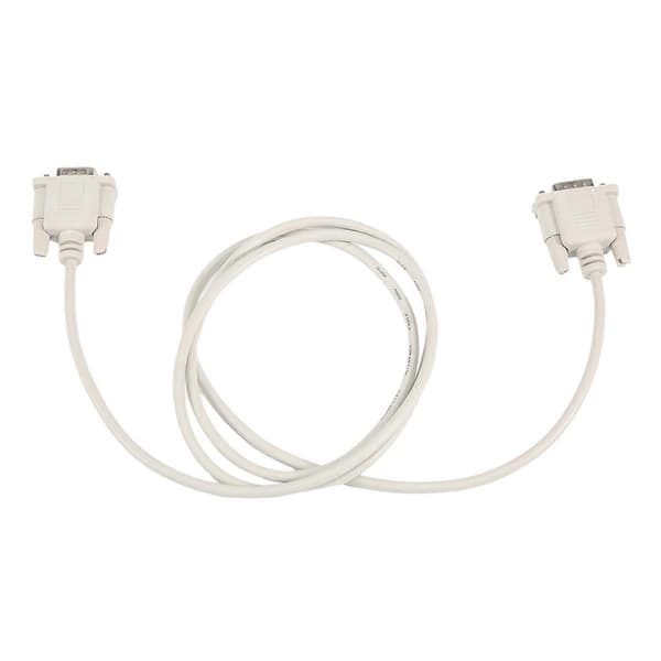 VGA DB15 Hann Til RS232 DB9 Pin Hann Adapterkabel / Videografikk Forlengelseskabel (Hvit, 1.4M)