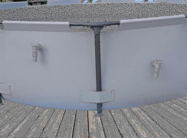 Service-/afspærringsventil til swimmingpools med 32 mm slangeforbindelse