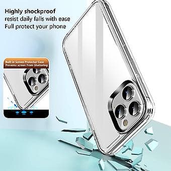 Transparent Phone Case for iPhone 14 Plus