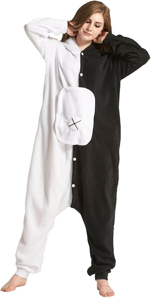 Cosplay Pyjamas Sovkläder, Unisex Vuxen Anime Kläder Djurdräkt
