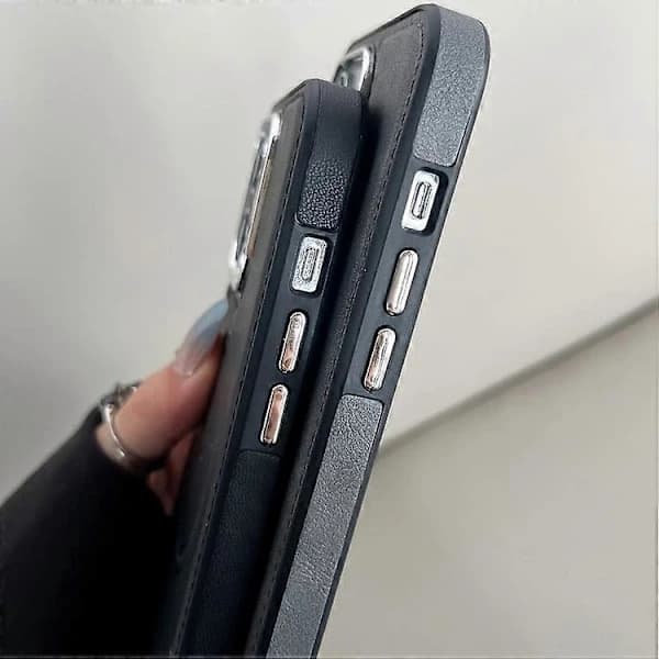 Sidoläder Magsafe -puhelinkotelo iPhone 15 Pro Maxille