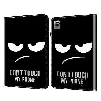 Painted Leather Case for Xiaomi Redmi Pad 10.61 (Don't Touch My Phone)