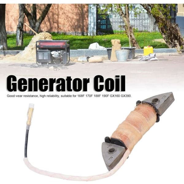 12V Ladespole passer til GX160 GX390 168F 170F 188F 190F Benzindele til generator