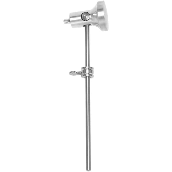 Basstrommepedal med klubbe i aluminiumlegering, justerbar hammer, tilbehør til perkusjonsinstrument