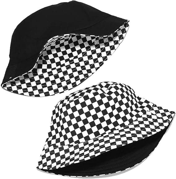 Vendbar hat Bucket Hat Fiske solhat til kvinder piger，Ch