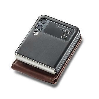 LC.IMEEKE Kalveskind PU-etui til Samsung Galaxy Z Flip4 5G