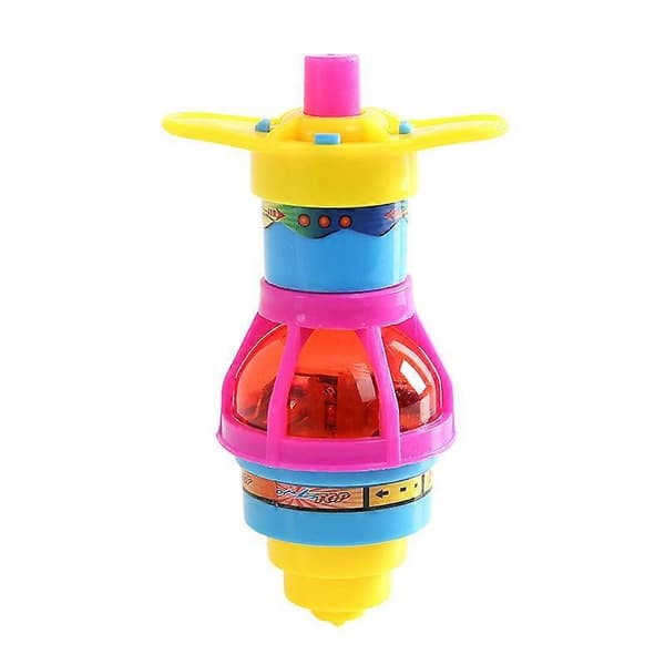LED-lys blinkende UFO-spinnere (4 stk)