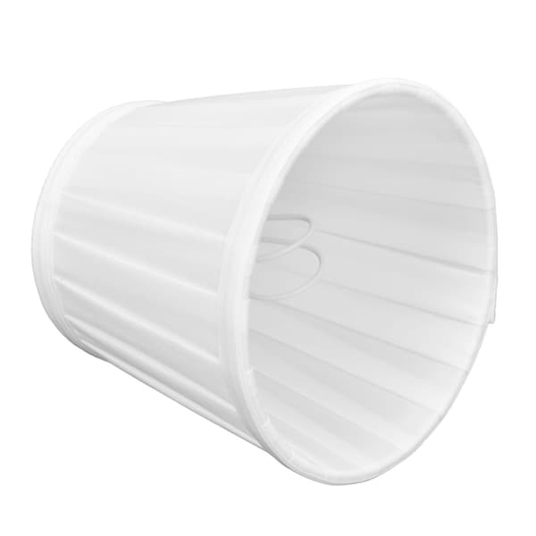 2 Pcs Small Lampshades Durable Smooth Exquisite Light Safe Comfortable Table Lampshades0205 White
