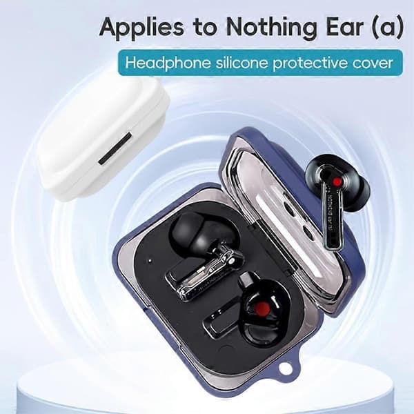 Til Nothing Ear (A) Hovedtelefonbeskyttelse Ærme Silikoneetui [DB]