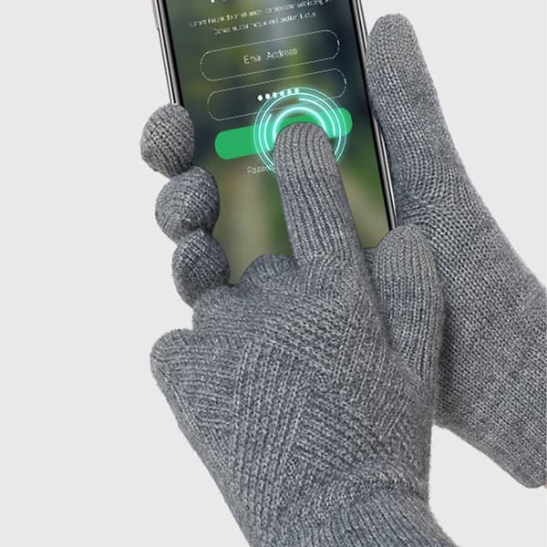 Vinterhandsker til mænd og kvinder, berøringsskærmskompatible varme handsker