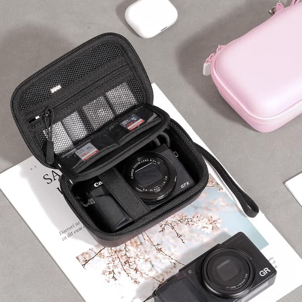 Etui til Canon G7X Mark III/II, SX740 HS Kamera - Sort