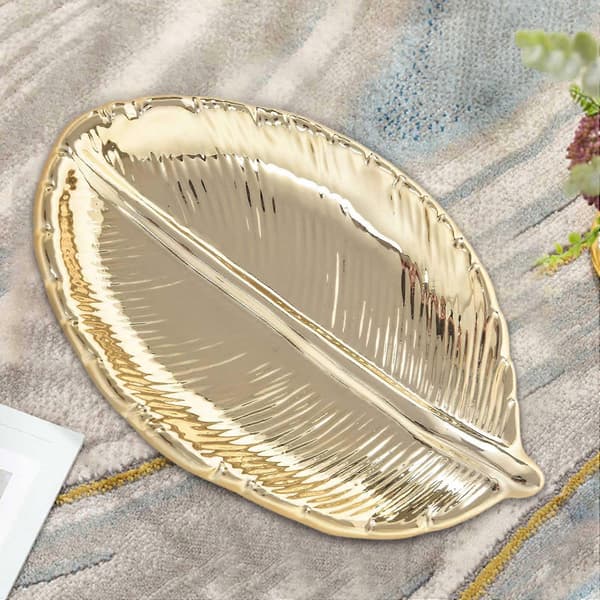 Decorative Ceramic Plate Porcelain Candy Jewelry Dish