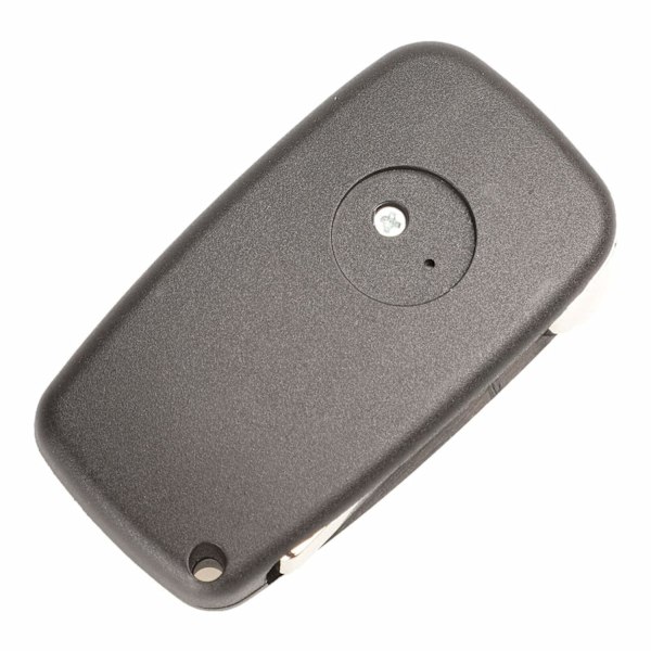 2-knaps nøgleskal til Fiat Sort Black Black one size