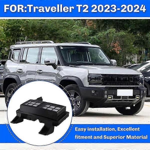 For Jetour T2 2023-2024 Fog Light Assembly Front Bumper Headlight Daytime Running Light Right