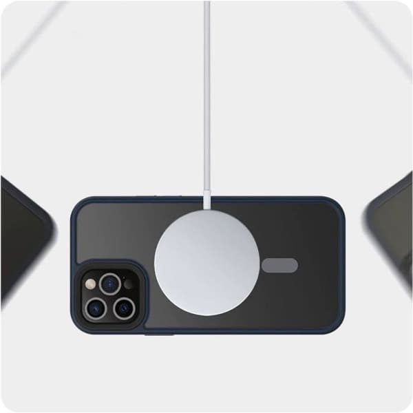 Tech-Protect Magmat Magsafe -puhelinkotelo iPhone 13 Pro Max, matta musta
