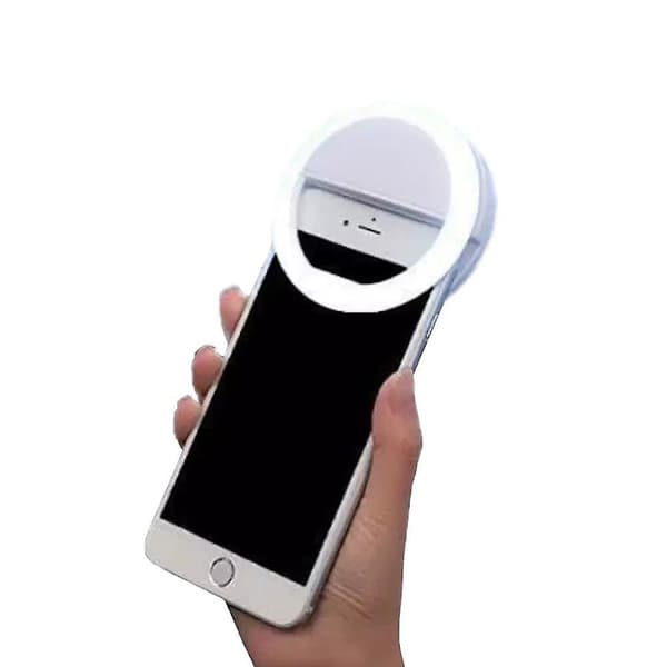 Selfie Ring Light LED Smart Lampe 3 Moduser Dimbar USB