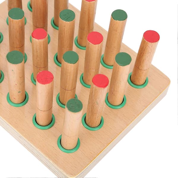 Ortos Fingerträning Träbräda Stroke Hemiplegipatienter Fingerträningsbräda