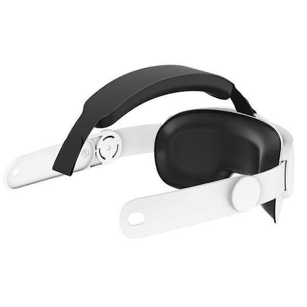Hovedbånd til 3 VR-headset Forbedre komfort Justerbart hovedbånd til 3 Hvid