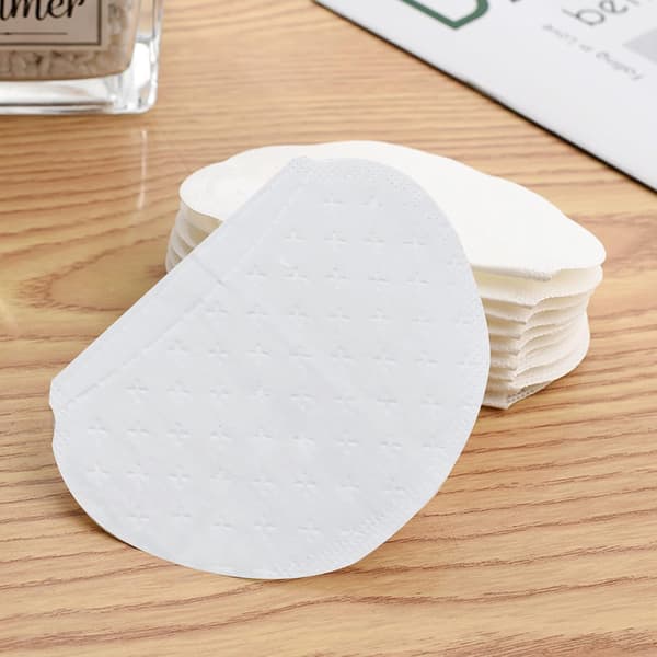 60 stk. Antiperspirant Pads Usynlige Underarm Svedpuder Komfortable
