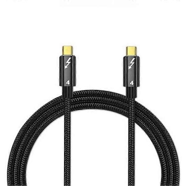 1m Thunderbolt 4 USB 4 Type-C -kaapeli 40 Gbit/s 8K@60Hz PD 100W pikalatausdatakaapeli MacBook Prolle