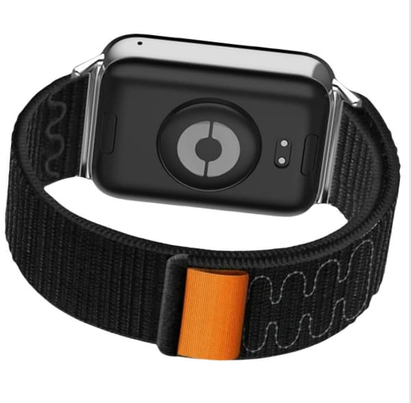 Alpine Loop flettet nylon urrem til Xiaomi 9 Pro / 8 Pro Sort Svart + Blå