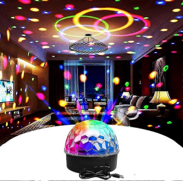 New Models Disco Ball Disco Light Party Disco Light Projector LED Party Lamp 9 Color Disco Lamp with Remote Control