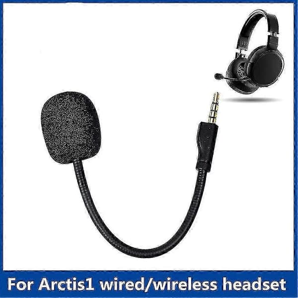 Erstatningsmikrofon Avtakbar Mikrofonbom For ~steelseries Arctis 1 1.0 One Kablet Trådløst Hodetelefon Gaming Headset