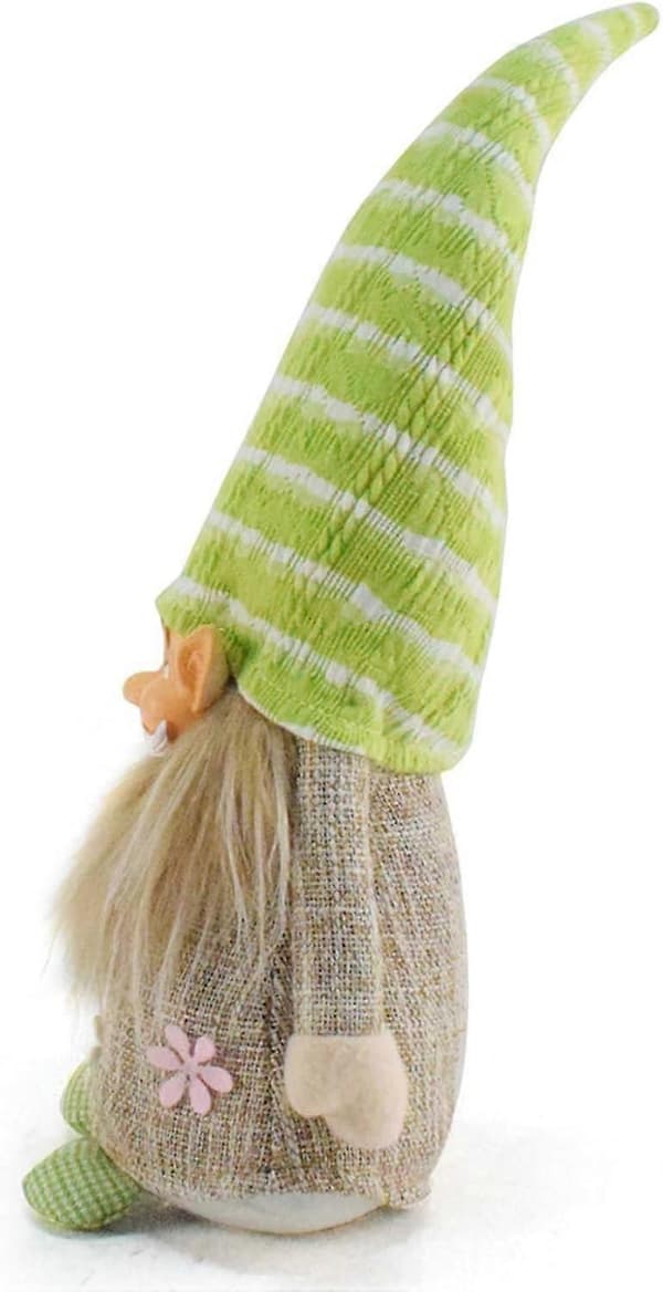 Værbestandig hagefigurpynt i polyester, 30 cm høy (FMY)