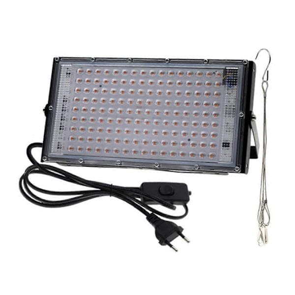 Til Planter 200W LED Vækstlys Fuld Spektrum Phyto Lampe Drivhus Plantebelysning EU-stik