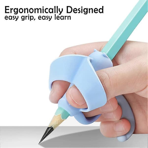 4 Pieces Pen Grips Trainer, Writing Aid for Kids, Correction Tool