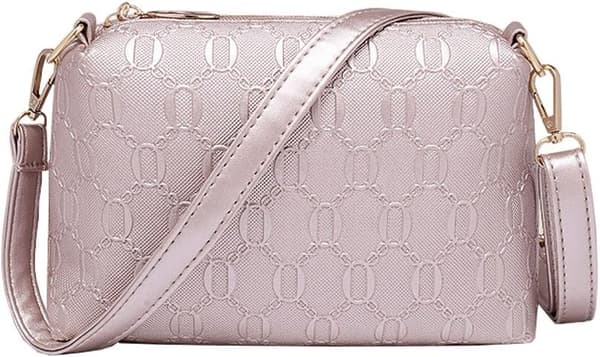 (4-piece set) Women's PU Leather Handbag, Top Handle Bag, Messenger Bag