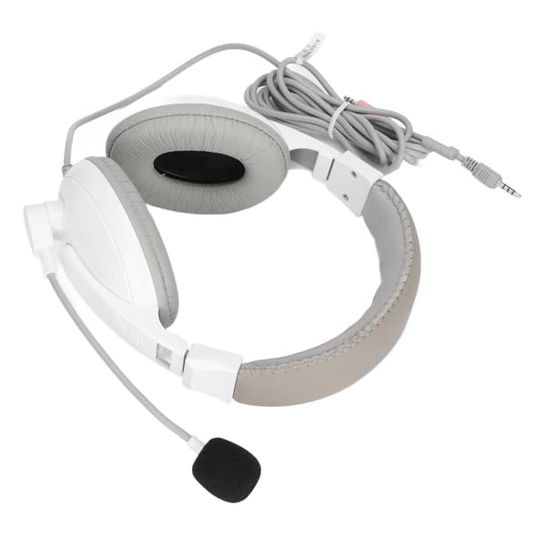 BH3688 Kablet headset 3,5 mm hybrid multifunktionsstik med omnidirektionel mikrofonunderstøttelse til XBOX til PS4 Hvid