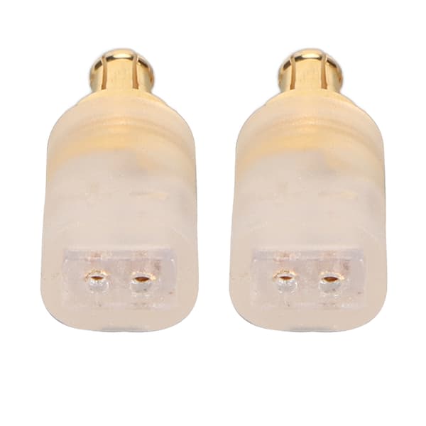 A2DC til 0,78 mm 2-bens adapter han til hun hovedtelefonstik til CKS1100 E40 E70 LS200 LS300 LS400 CKR90 CKR100 LS50 Transparent